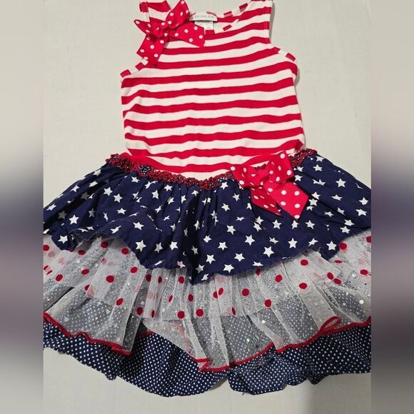 Bonnie Jean July 4th Girl Dress Size 6 - Picture 7 of 8